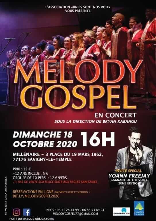 Concert Melody Gospel 2020